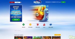 casinooplichters.nl review Turbo Casino screenshot